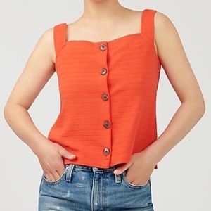Jcrew textured sleeveless top